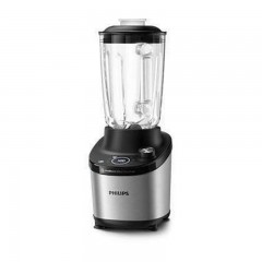 Philips HR3760/00 Μπλέντερ για Smoothies με Γυάλινη Κανάτα 2lt 1500W Inox Philips HR3760/00 Μπλέντερ για Smoothies με Γυάλινη Κανάτα 2lt 1500W Inox